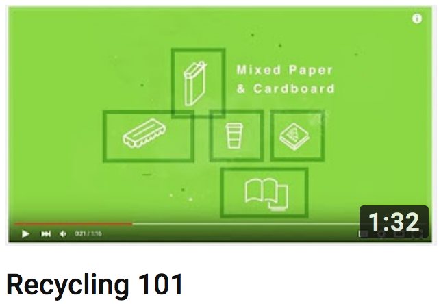 Recycling 101 Video Recycling 101 Video