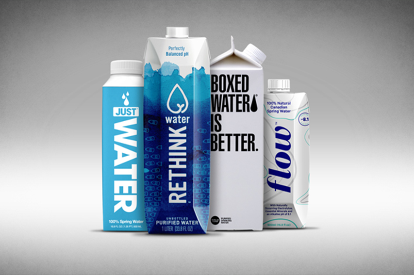 plastic-free water bottles  Bottle design packaging, Biodegradable  products, Drinks packaging design