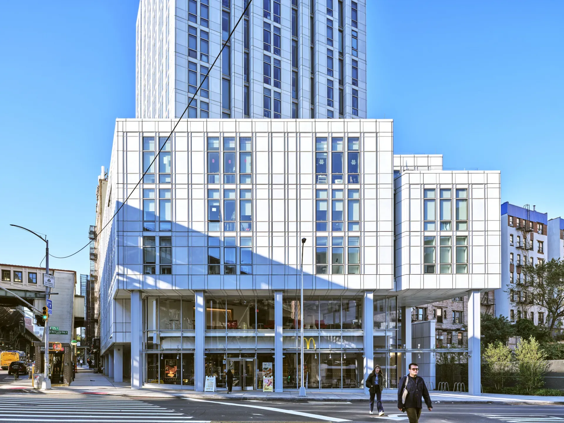 600 W. 125th Street was awarded LEED Gold in recognition of its sustainable design and construction elements. (Photo by Michel Denancé)