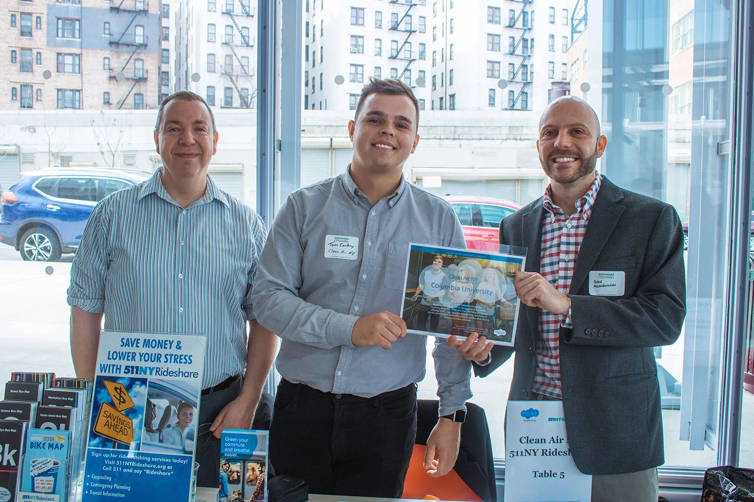 Columbia receives Clean Air NY campus partner award