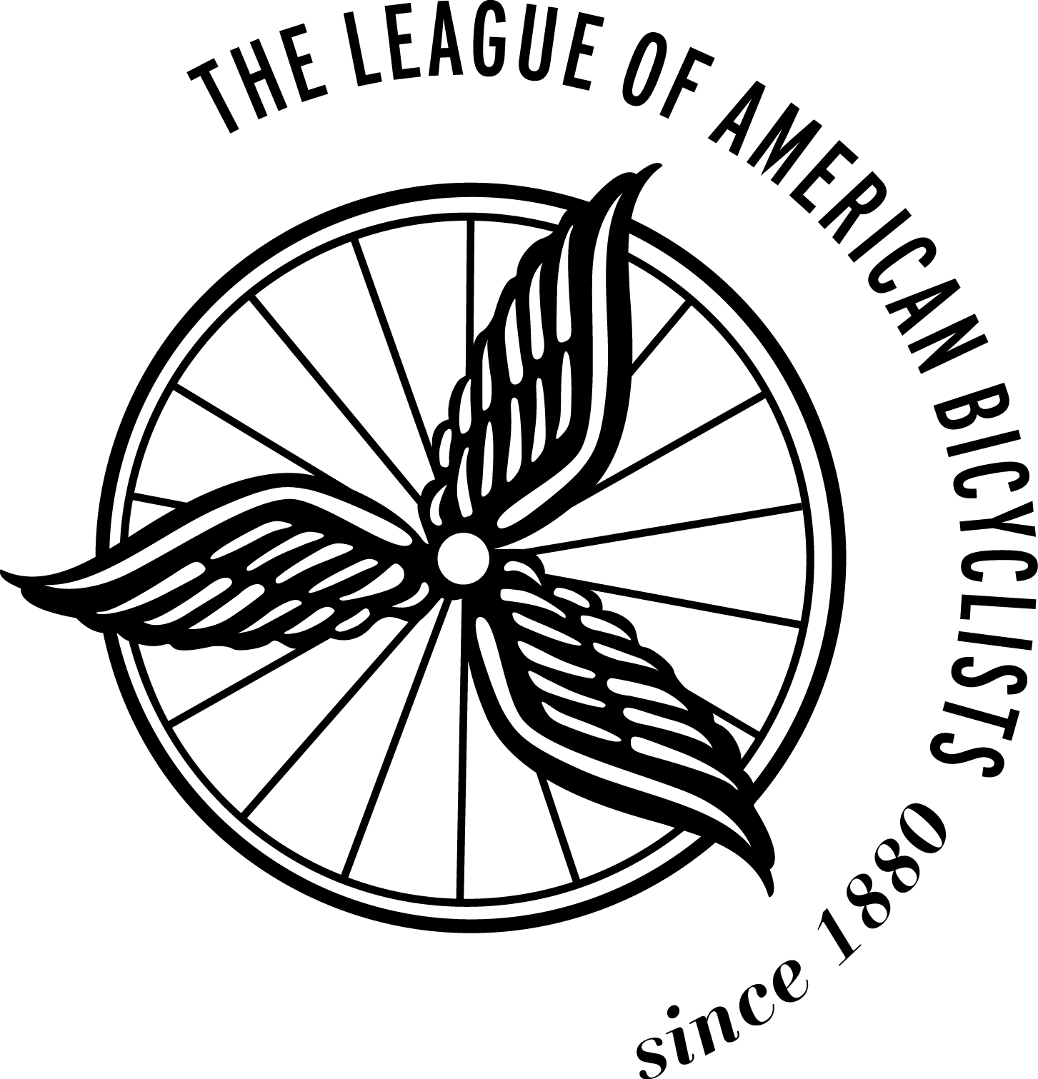 The League of American Bicyclists logo