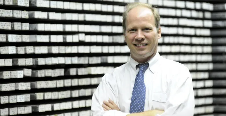 Peter deMenocal, founding director of The Center for Climate and Life. Photo by Eileen Barroso