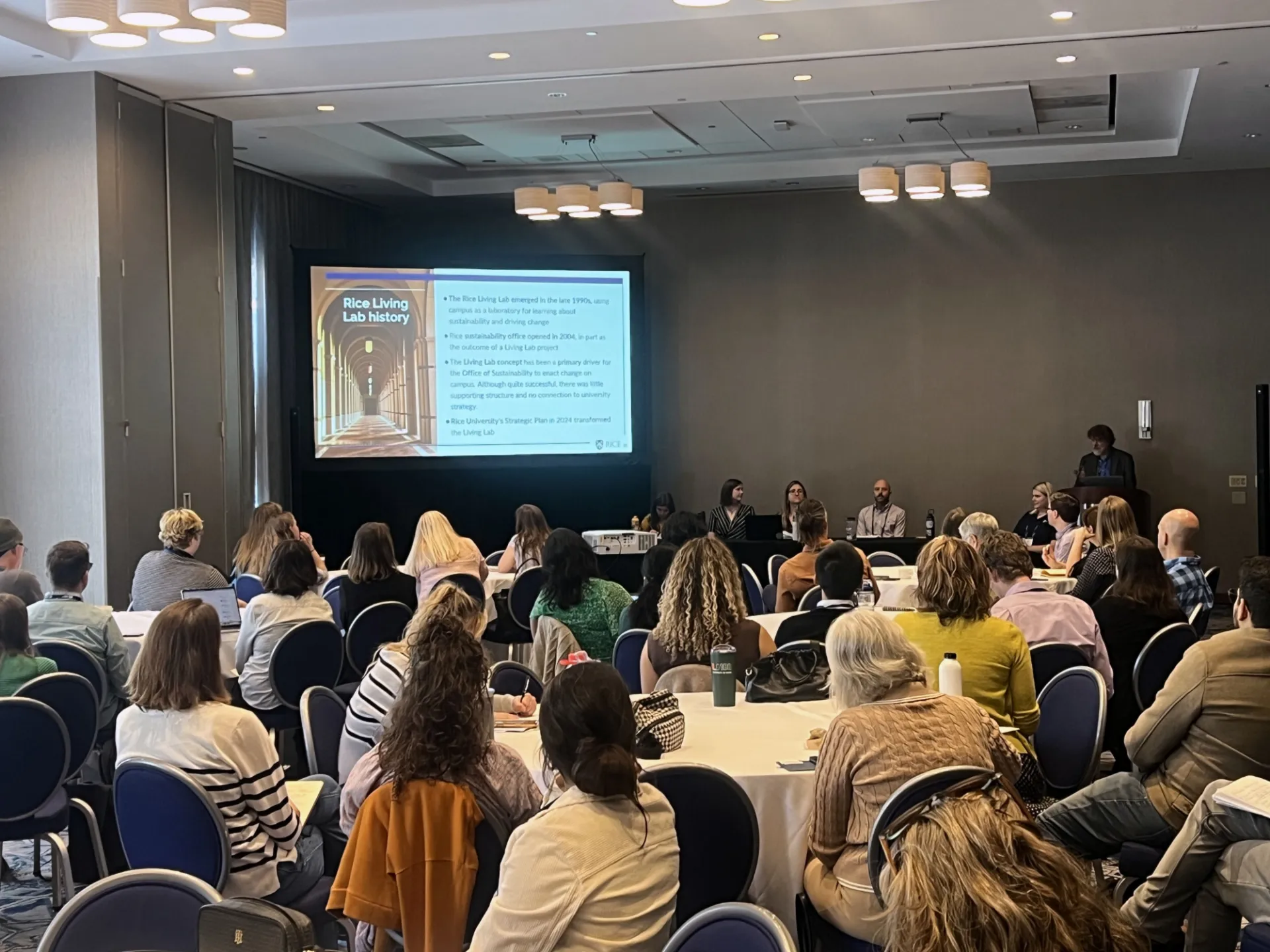 A presentation at the AASHE Conference