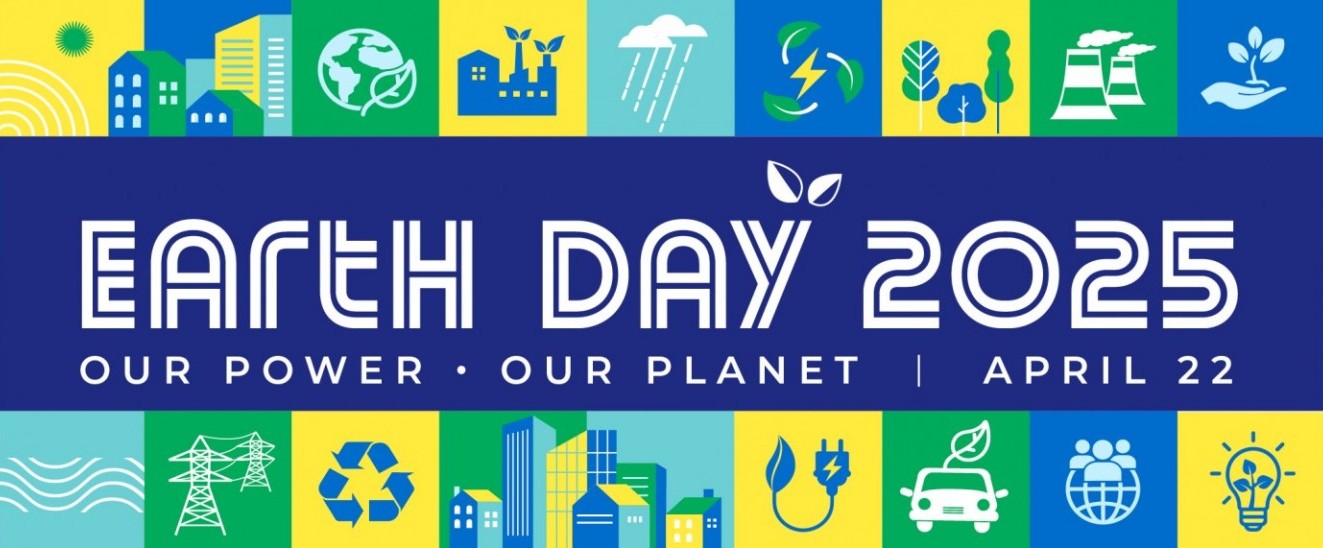 Earth Day banner 2025